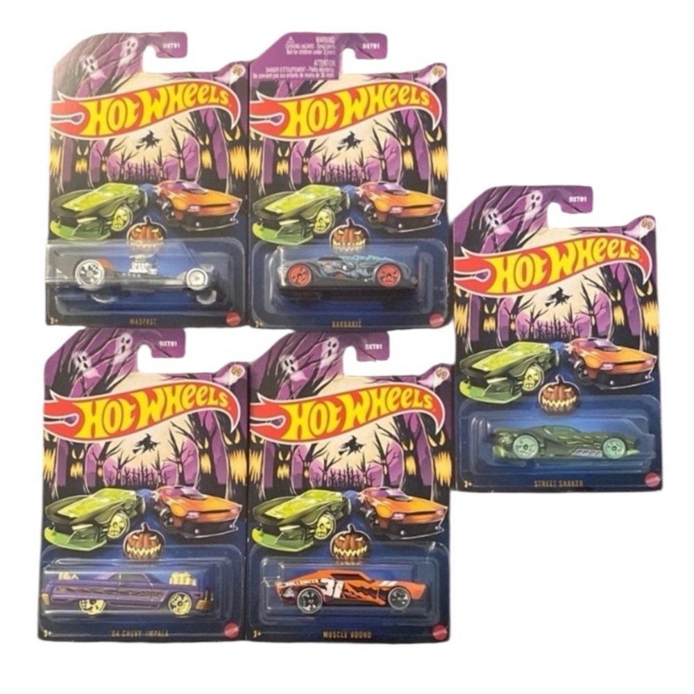 2023 Hot Wheels Halloween Set